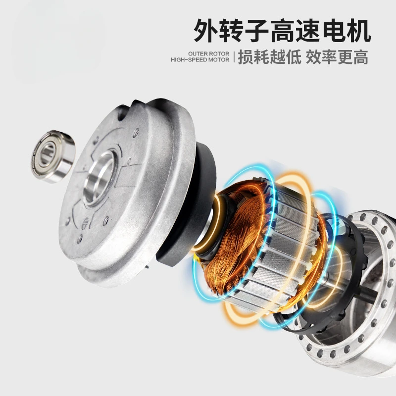 Axialventilator mit externem Rotor, YWF-Abluftventilator für die Arbeitsplatte, geräuscharm, einstellbare Geschwindigkeit