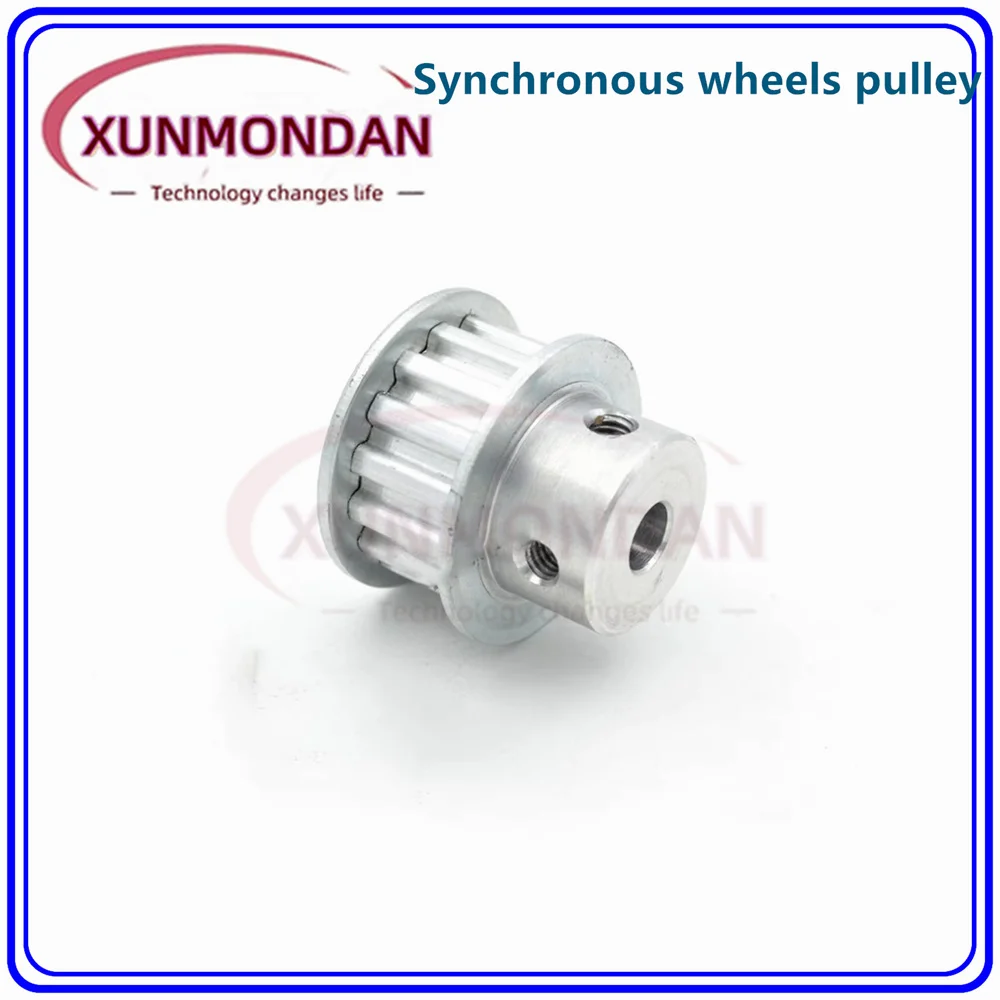 XL Timing Pulley BF Type 25T/26Teeth Bore 5/6/6.35/8/10/12mm - 20mm for 10/12.7/15mm Width Belt Used In Linear Pulley