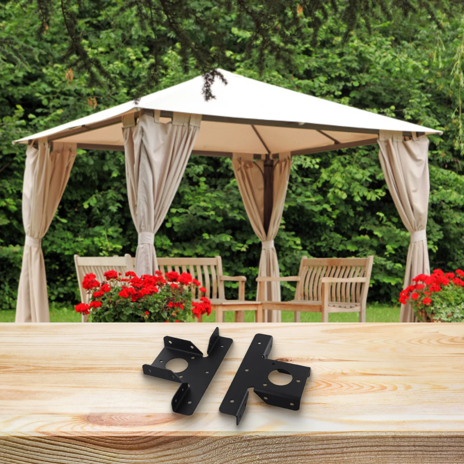 extension-bracket-metal-corner-frame-heavy-duty-pergola-pre-drilled-holes-t-shaped-corner-frame-3-way-adjustable