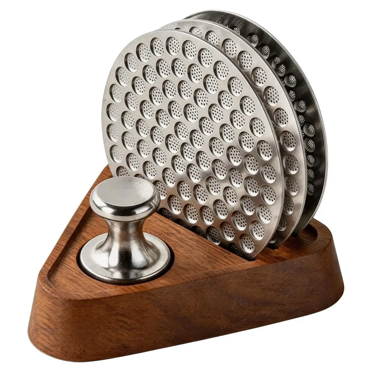 Coffee Puck Screen Set - 3 Pack 304 Stainless Steel Secondary Filter Screensn Filter Scree for 51/53/58mm Portafilter