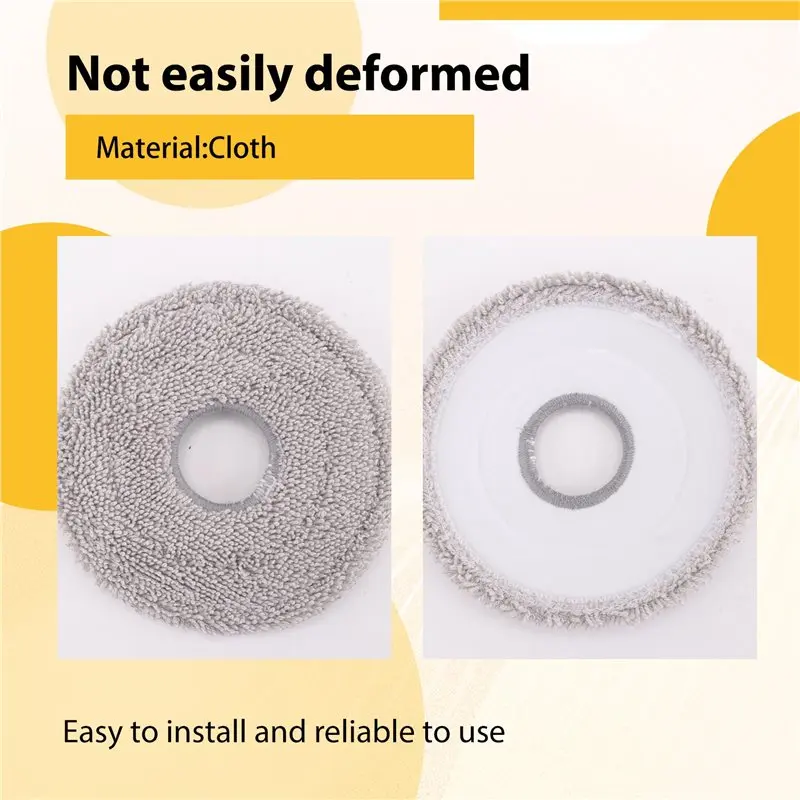 ABLL-Rags For Mijia M30S Robot Vacuum Cleaner Accessories Rags Replacement Parts