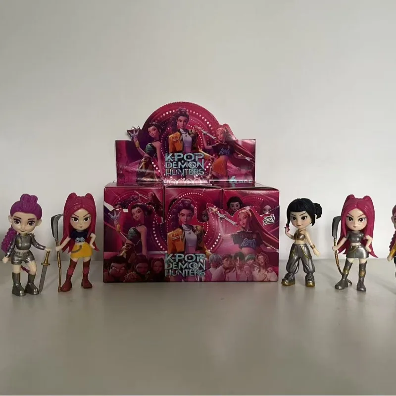 Nowe K-Pop HUNTR/X Blind Box - Rumi/Mira/Zoey Figurki Winylowe PVC, Figurki Anime, Kolekcjonerskie Zabawki Ręcznie Robione ​
