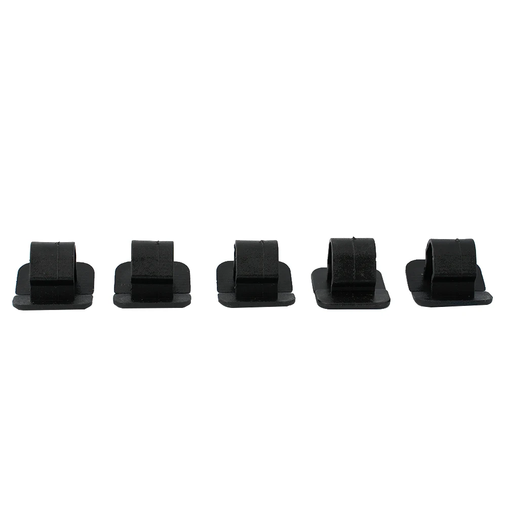 20 Pcs Hood Insulation Retainer For Volvo 9182822 Hood Insulation Pad Clips Nylon Lining Fixer Mountings Black Car Accessories