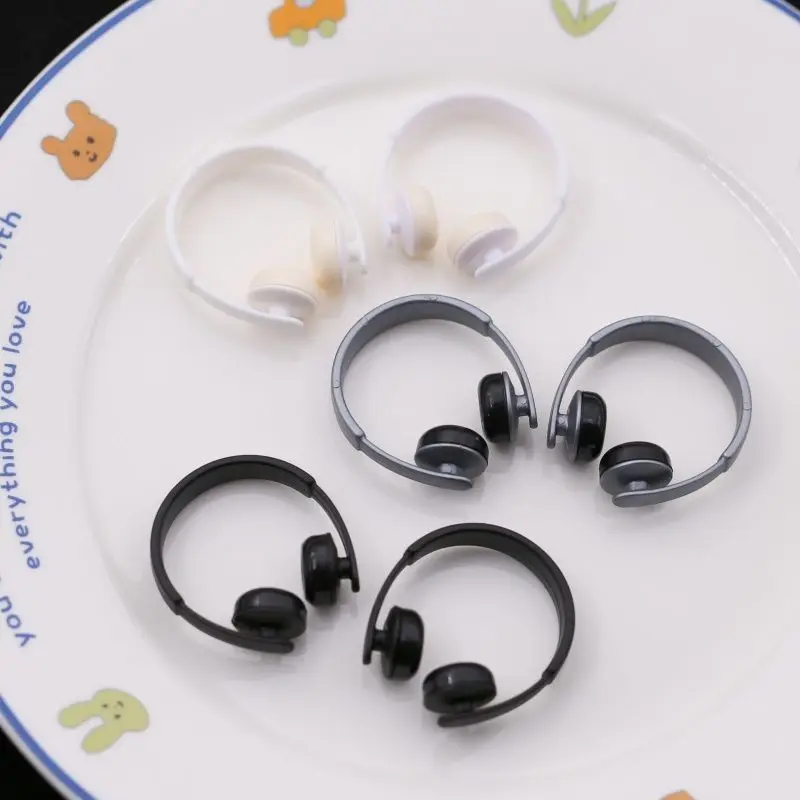 

Cute Mini Doll Earphone Accessories Suitable for Labubu Doll Creative Trend Hanging Neck Earphone Model Cartoon Cute Gifts