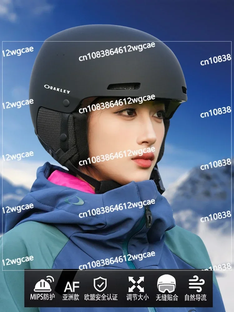 Men's and women's skiing helmets, single and double board protective equipment, child safety and collision avoidance