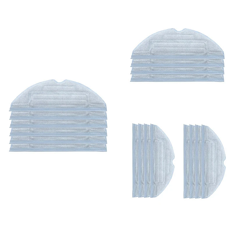 Robot Vacuum Cleaner Replacement Mop Cloth Kit For Roborock S8