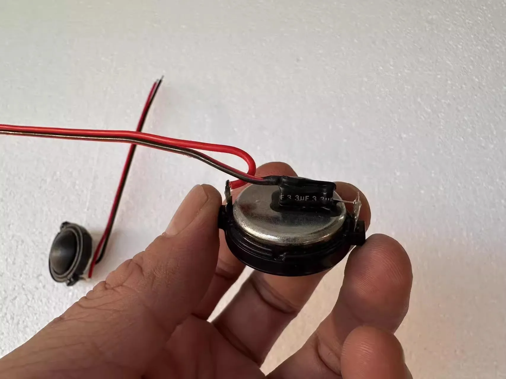 GHXAMP لـ Harman 0.75 "مكبر الصوت قبة الحرير الفاخر 20 ملف صوتي مغناطيس النيوديميوم مع مكثف (30 مللي متر OD) 2 قطعة