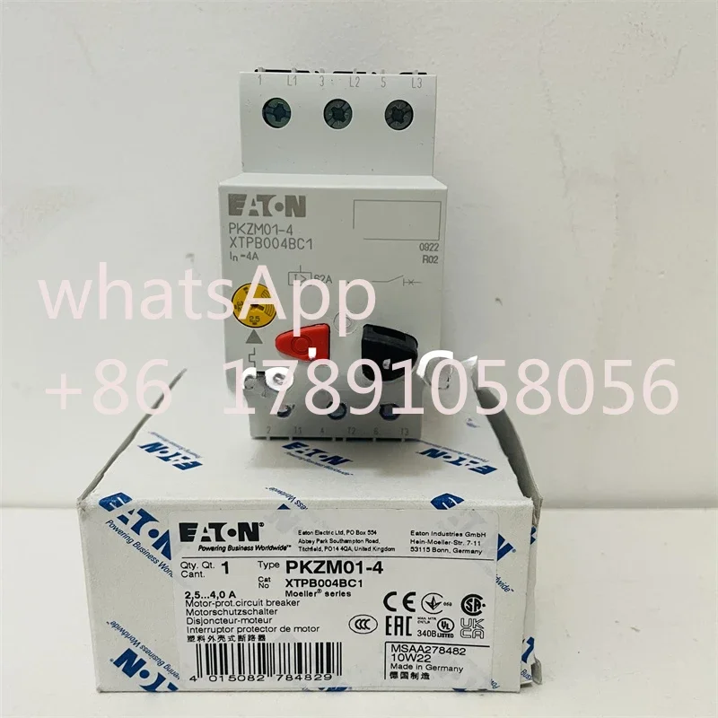 1PCS NEW ORIGINAL EATON MOELLER Motor switch PKZM01-4