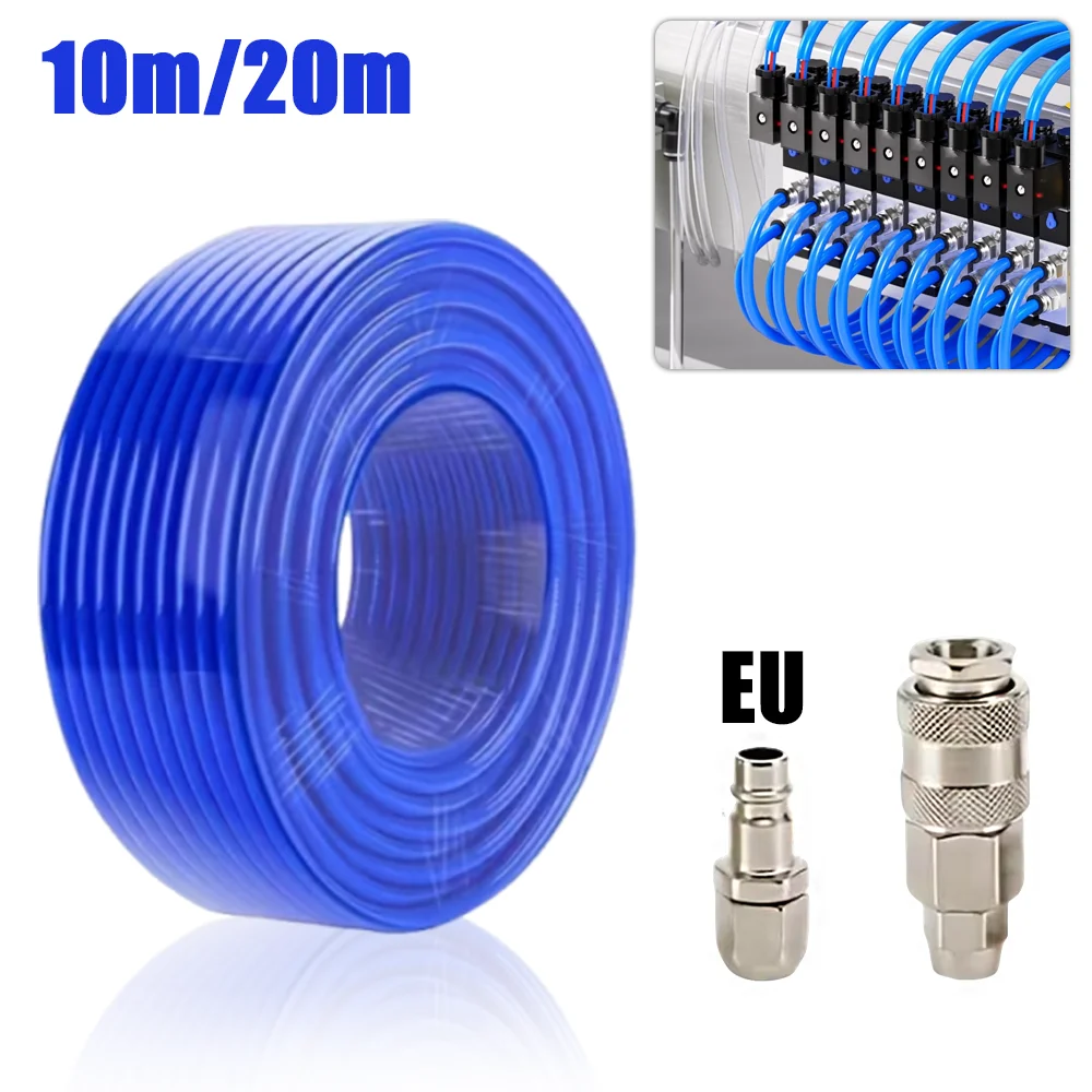 

Пневматический полиуретановый шланг длиной 10/20 м, внутренний диаметр 5 мм, шланг для воздушного компрессора, подходит для пневматических тормозных и гидравлических систем, трубопроводов промежуточного охладителя.