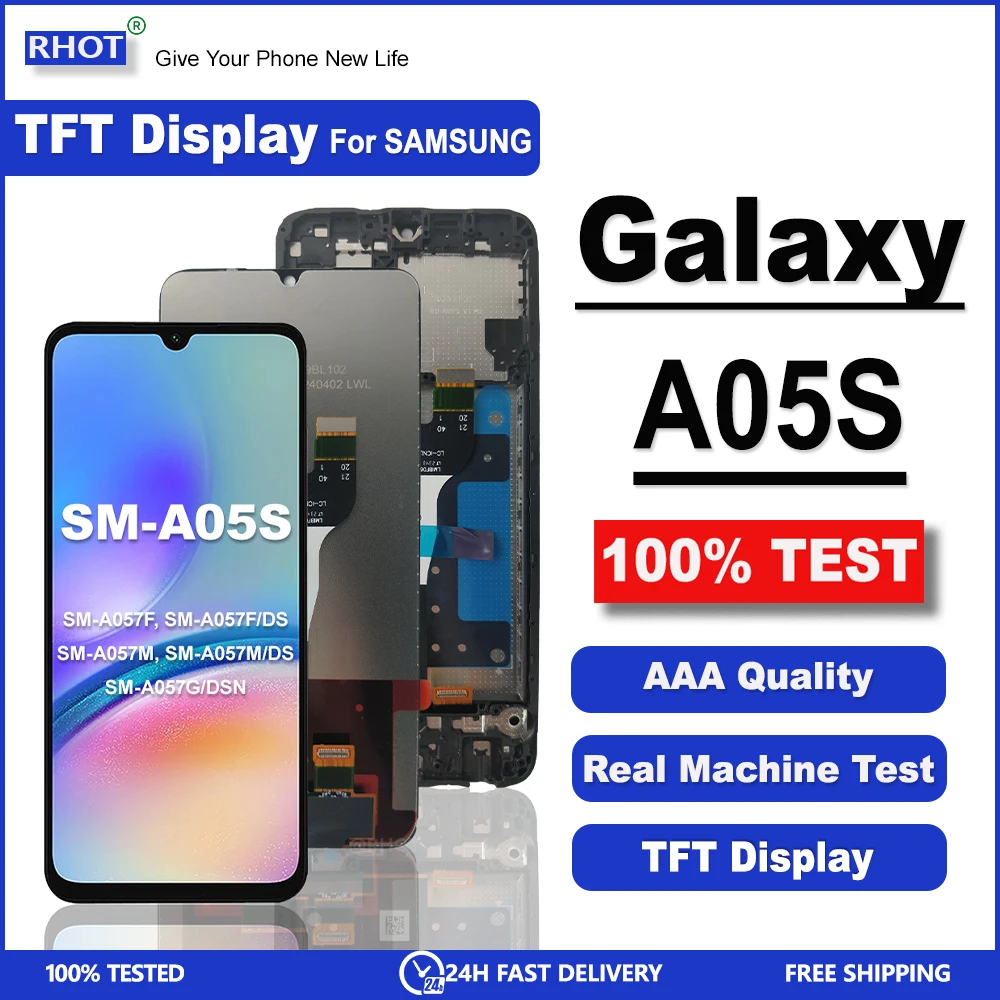 

6.7" Inch LCD Screen For Samsung Galaxy A05S LCD Display Touch Screen Digitizer Assembly For SM-A05S LCD A057F A057M LCD Display