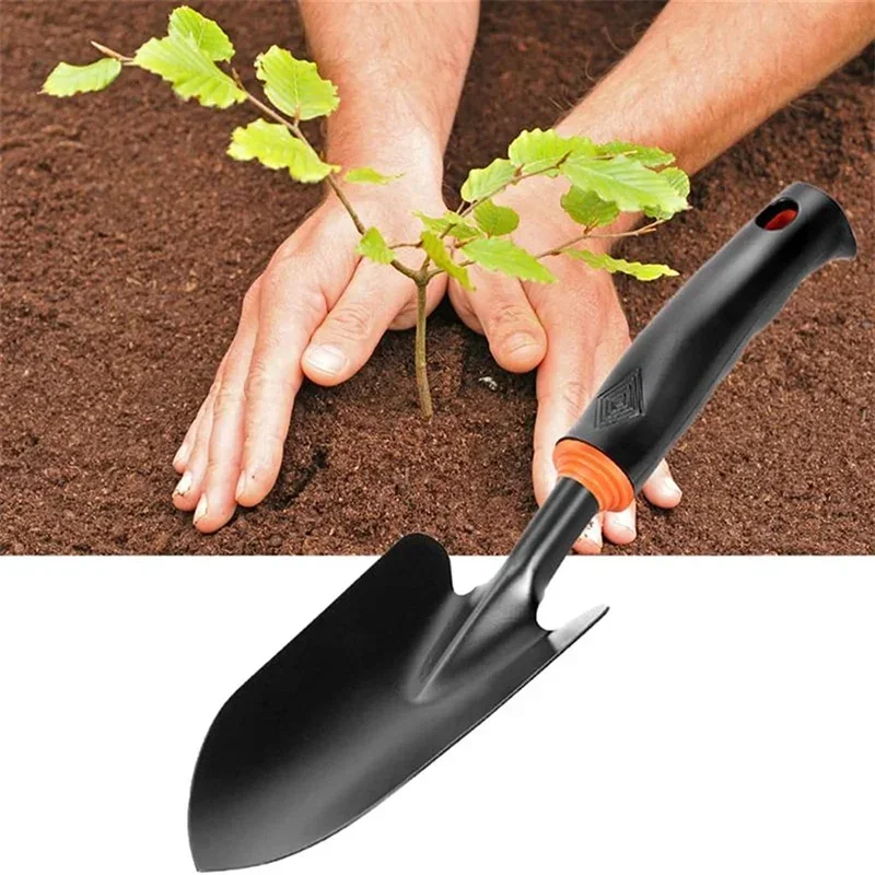 Household Garden Shovel Set Black Plastic Handle Gardening To Catch The Sea Tools Camping Tools Garden Tool Tactical Shovel