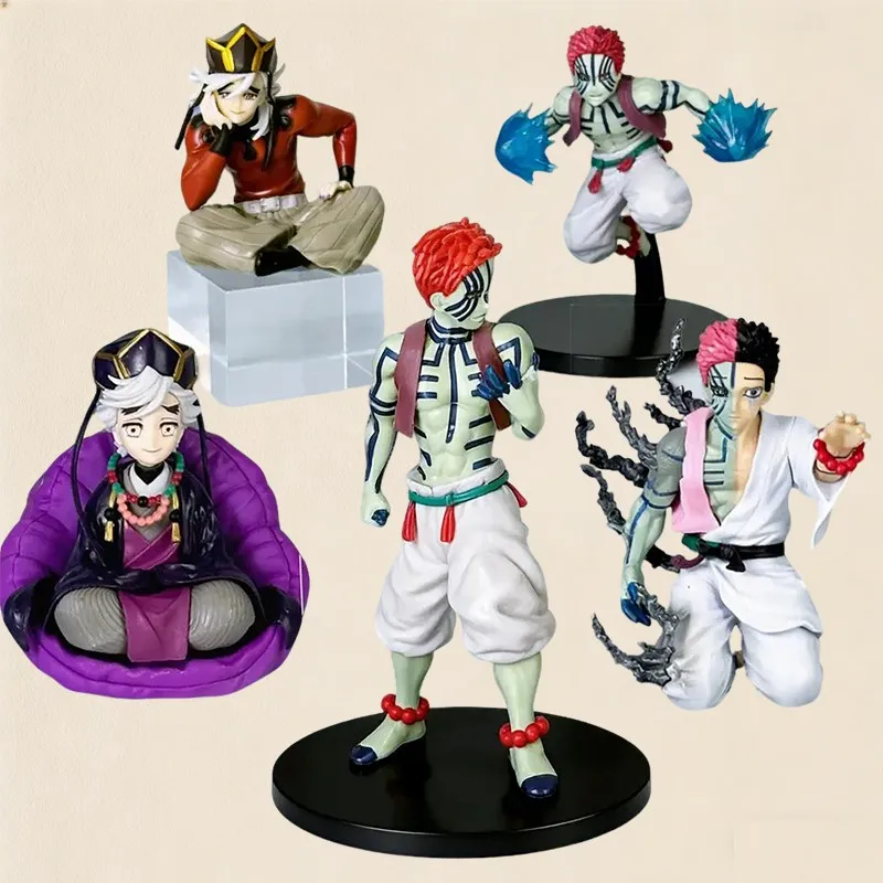 

New Anime Demon Slayer Douma Premium Chokonose Noodle Stopper Anime Figure Action Figures Collection PVC Model Toys