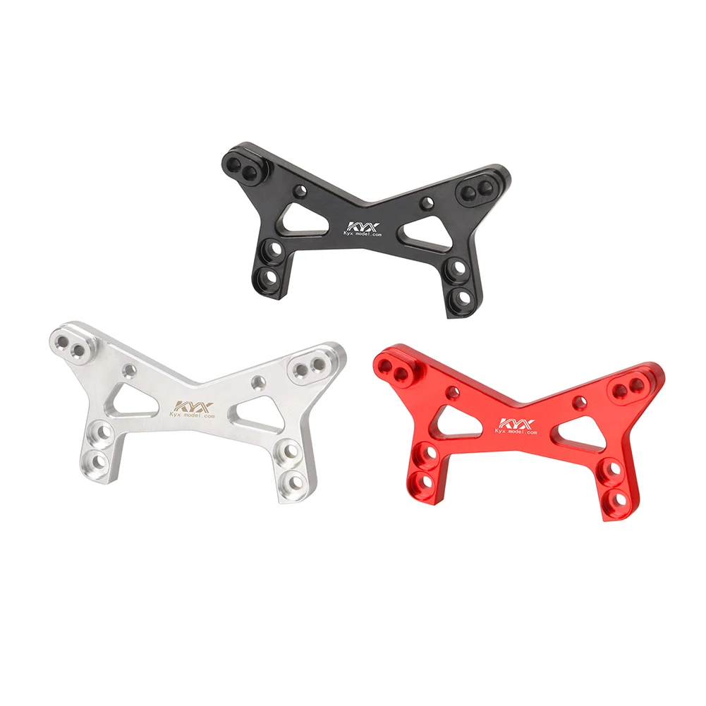 KYX Racing Aluminum Front Shock Tower Shock Mount Upgrades Parts Accessories for 1/24 RC Crawler Car LOSI Micro-B Buggy