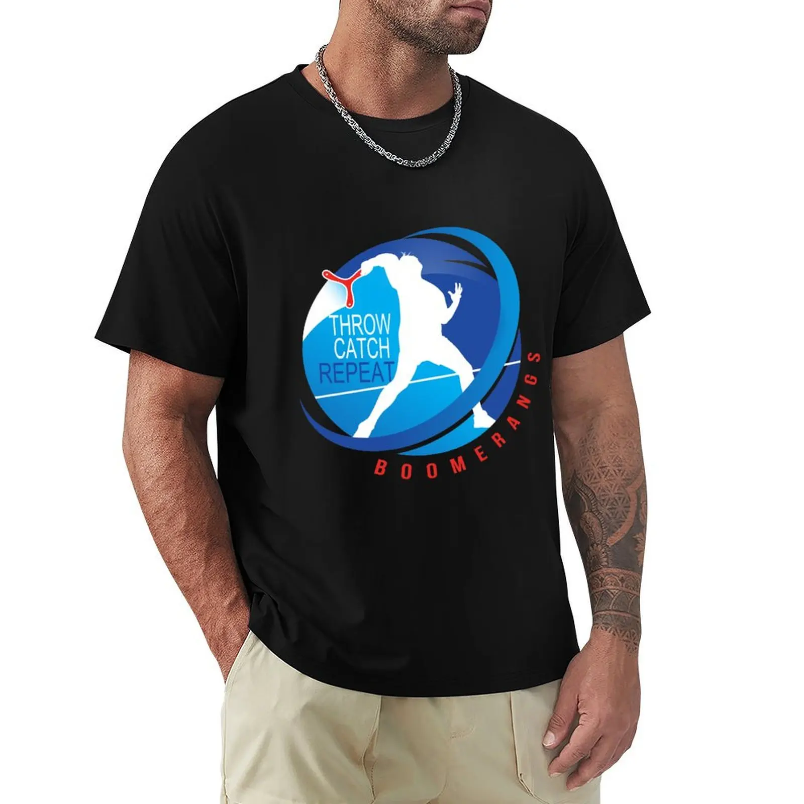 Boomerang V1 T-Shirt Lightweight Basic Short Sleeve Shirt