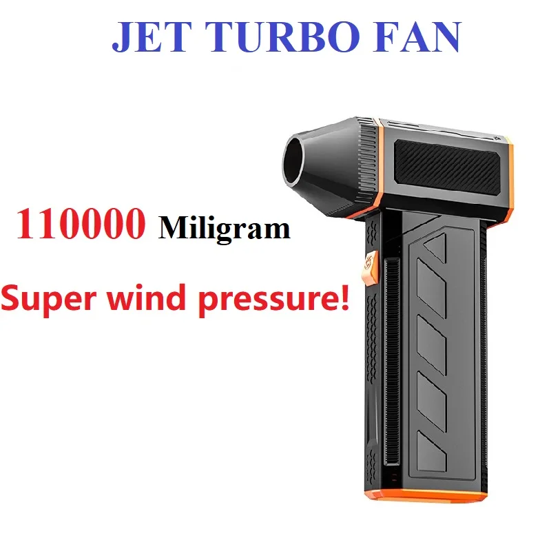 

New Design Thor's Hammer High-Speed Brushless Turbo Motor Fan for Multi-Scenario Use 218g Lightweight with 3 Wind Speeds