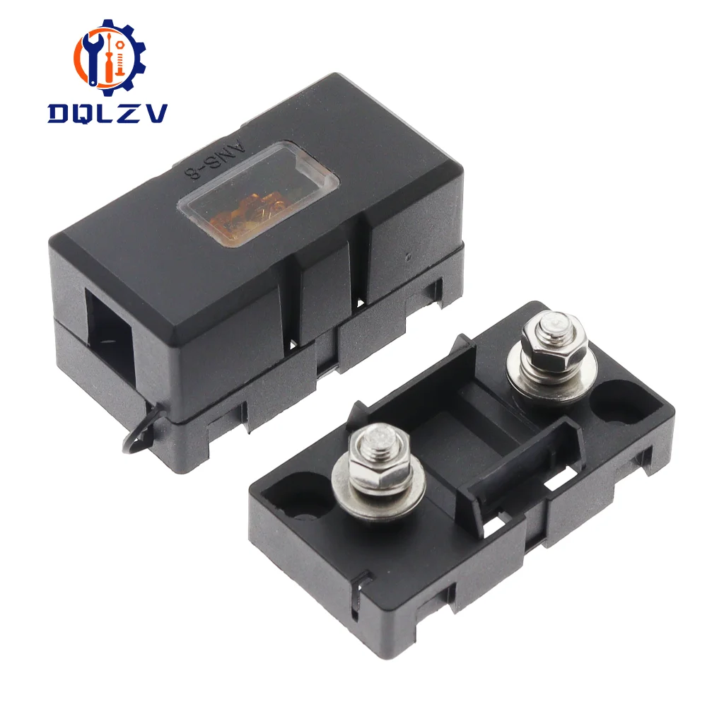 ANS-H 1-Way Midi Fuse Holder ANS-8 Safety Plate Base Car Carrier Fuse Box Bolt Type 20A 50A 70A 80A 100A 150A 175A 200A