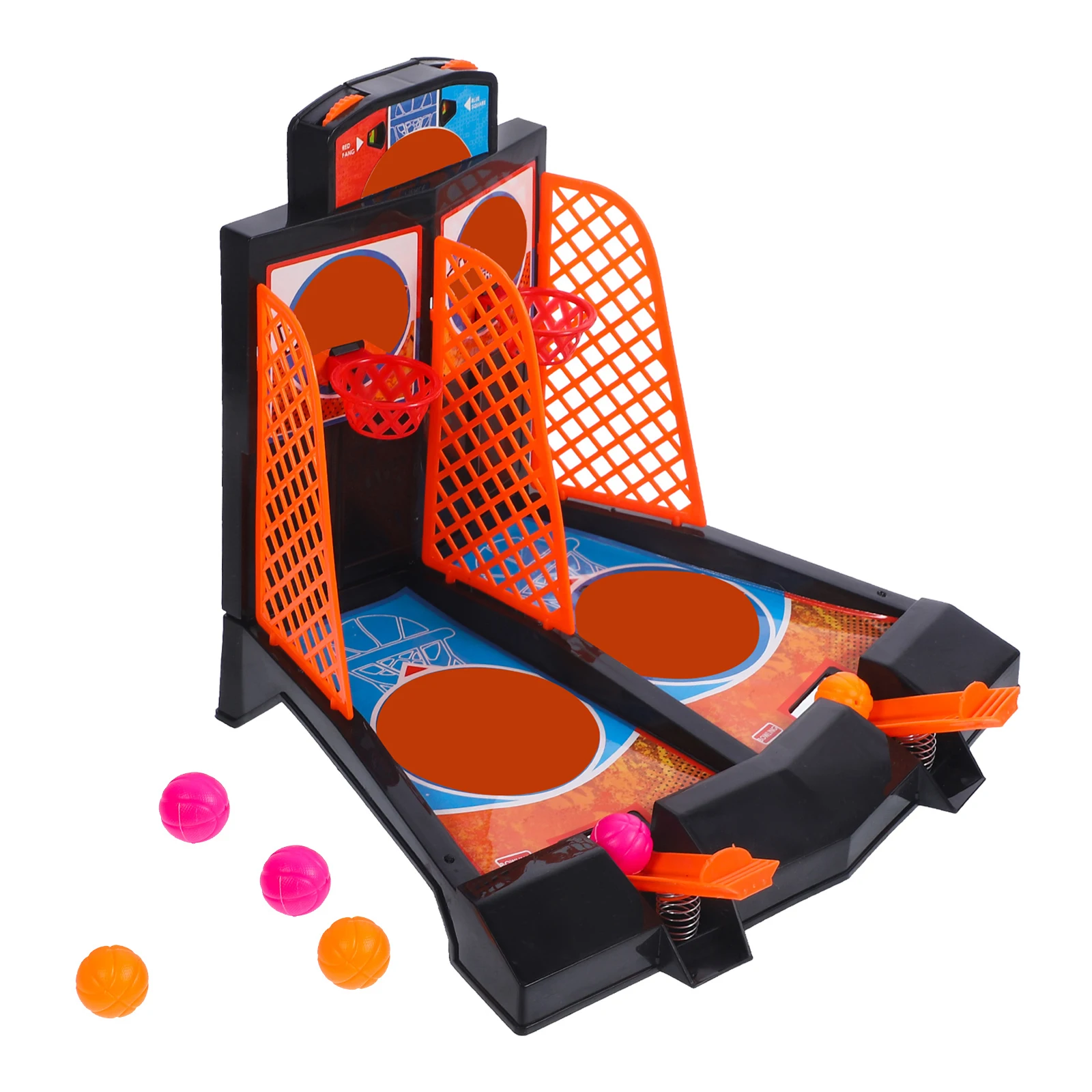 1pc Finger Bounce Basketball Presse Trigger Sicheres Spiel Set Kinder Spielzeug Entwicklung Übung Spaß Geschenk Basketball Spiel Spielzeug set