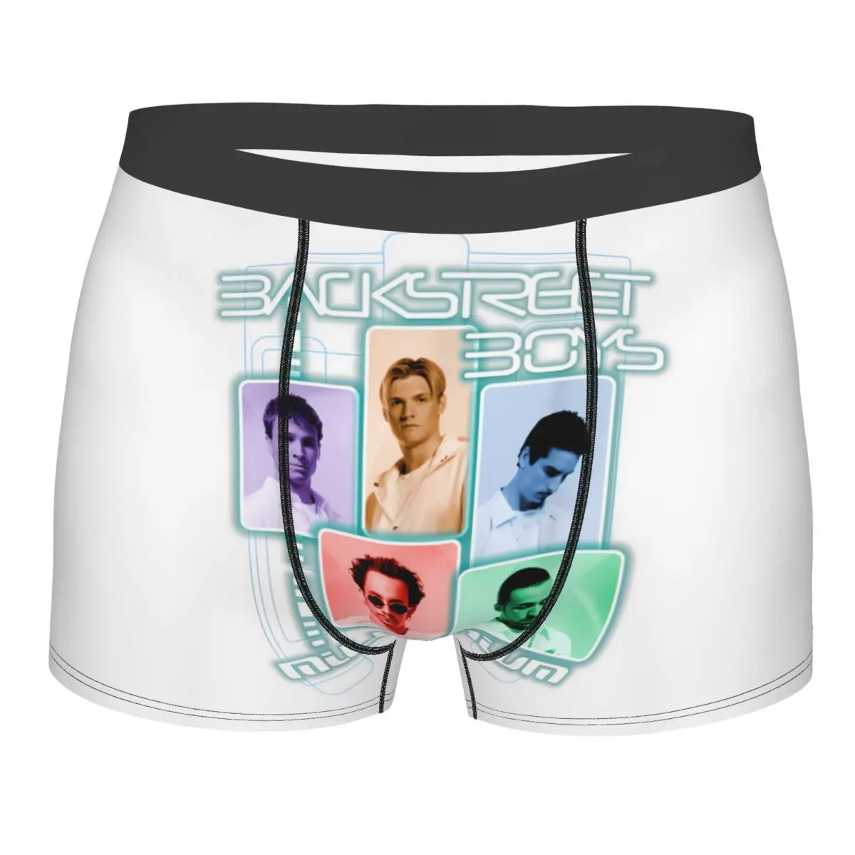 Custom Backstreets Pop Music Boys Underwear Men Breathbale Boxer Briefs - view 6