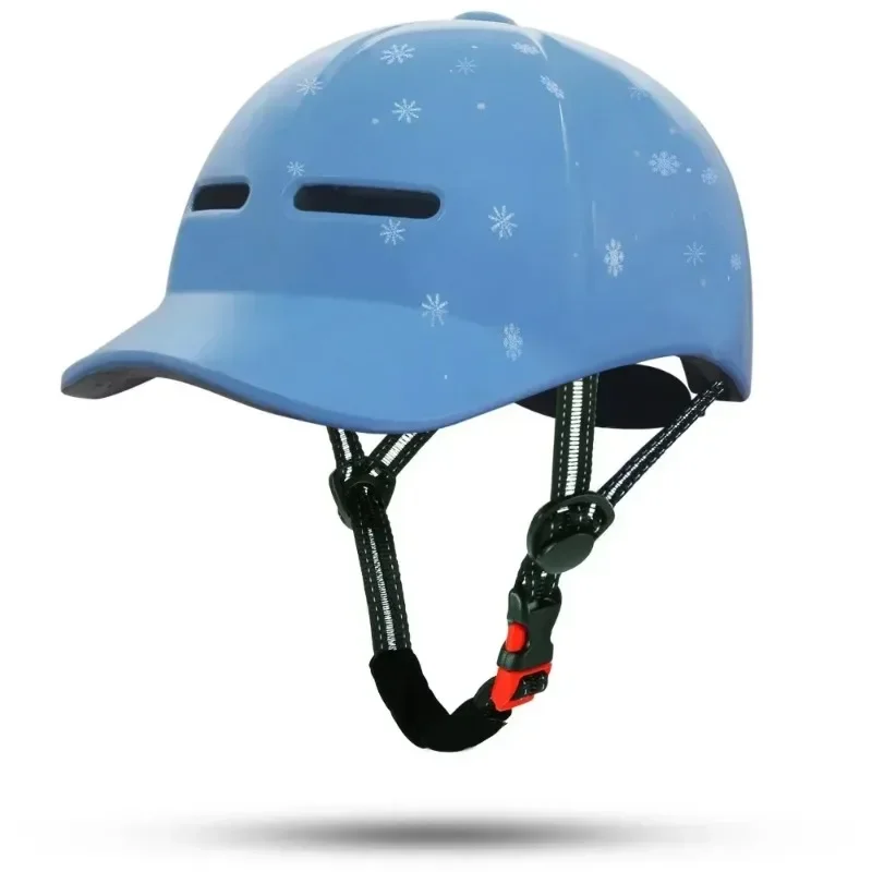 New Bicycle Baseball Cap Helmets Motocross Electric bike Scooter Cycling Safety Helmet with Adjustable Strap for Adult Men Women