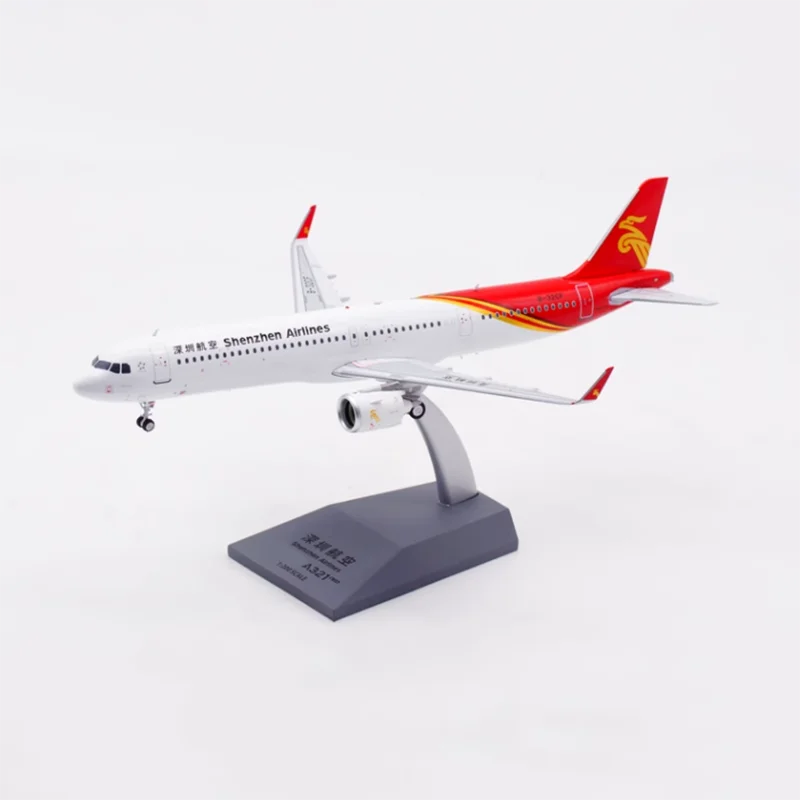 Diecast 1:200 Scale Shenzhen Airlines A321NEO B-32CF Alloy Plane Model Collection Souvenir Display Ornaments Toys