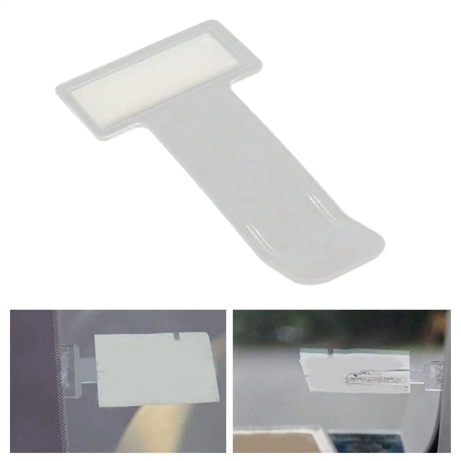 Easy Install Windshield Ticket Holder Plastic Clip Clear Parking Permit Card Receipt Invoice Organizer for Car Easy Install Windshield Ticket Holder Plastic Clip Clear Parking Permit Card Receipt Invoice Organizer for Car
