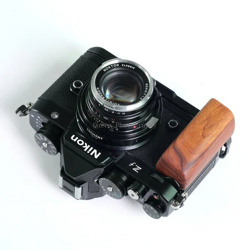 Quick Release Wood Hand Grip L Plate Bracket Tripod Base for Nikon ZF Digital Camera Arca-Swiss RSS напальчники для игры 손가락 장갑