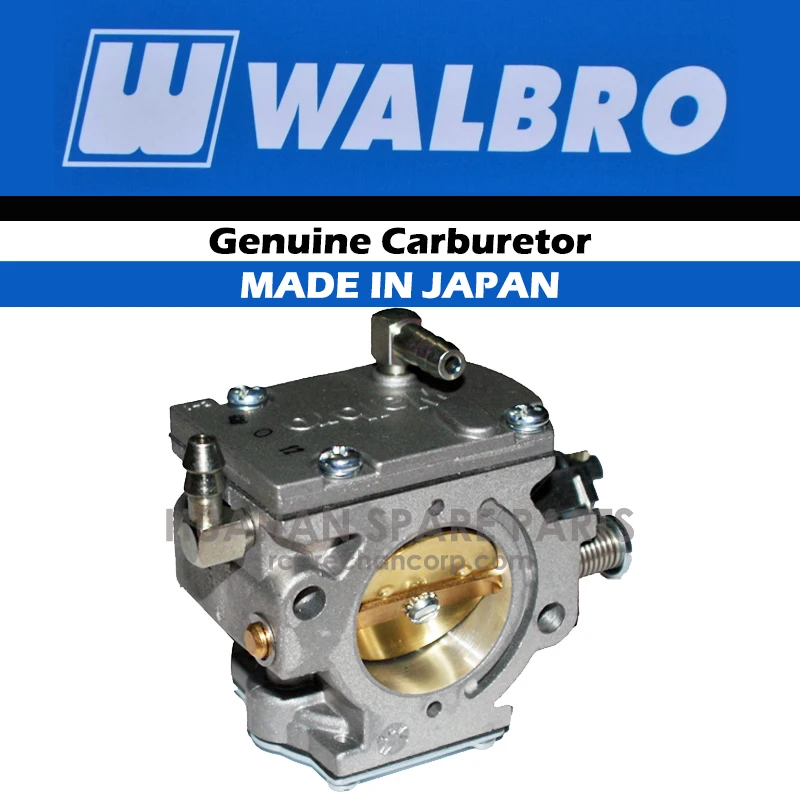 Genuine Walbro WB37 Carburetor Made in Japan WB 37 Carburettor WB-37 Carb Paramotor 150cc 200cc RC Airplane Carburedor