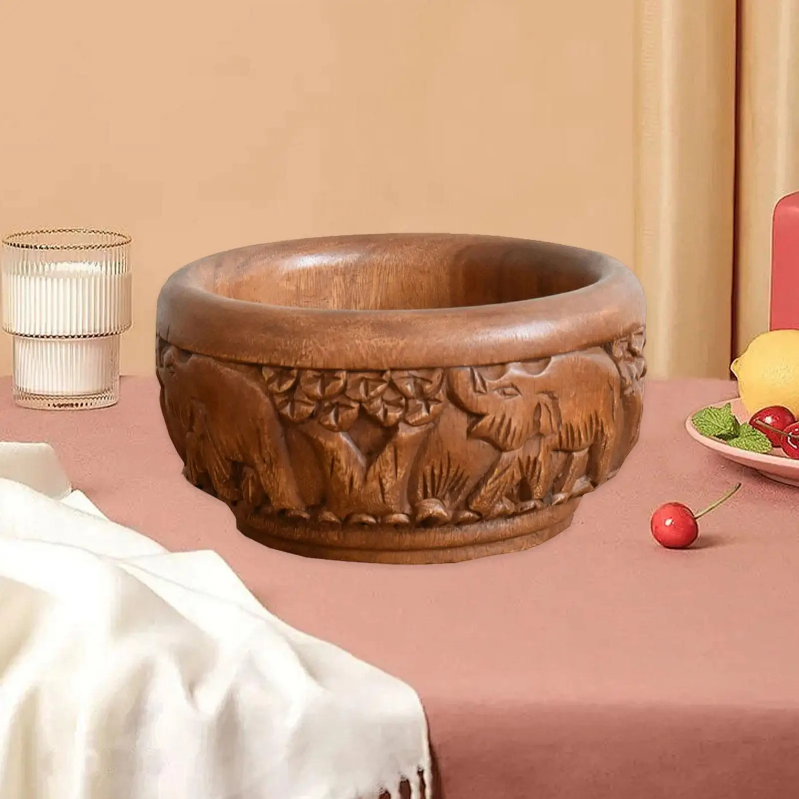 

Ваза с фруктами, универсальная деревенская посуда, сервировочная посуда, салатница, центральная часть стола для попкорна, круп, смешивания овощей, хлеба