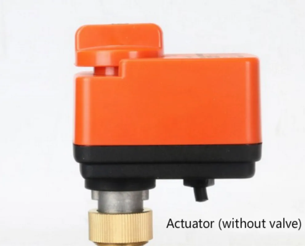DN15-DN50 2-Way Brass Electric Motorized Ball Valve AC110-220V DC9-30V 2 Wire Normally Open/Closed Actuator Valve