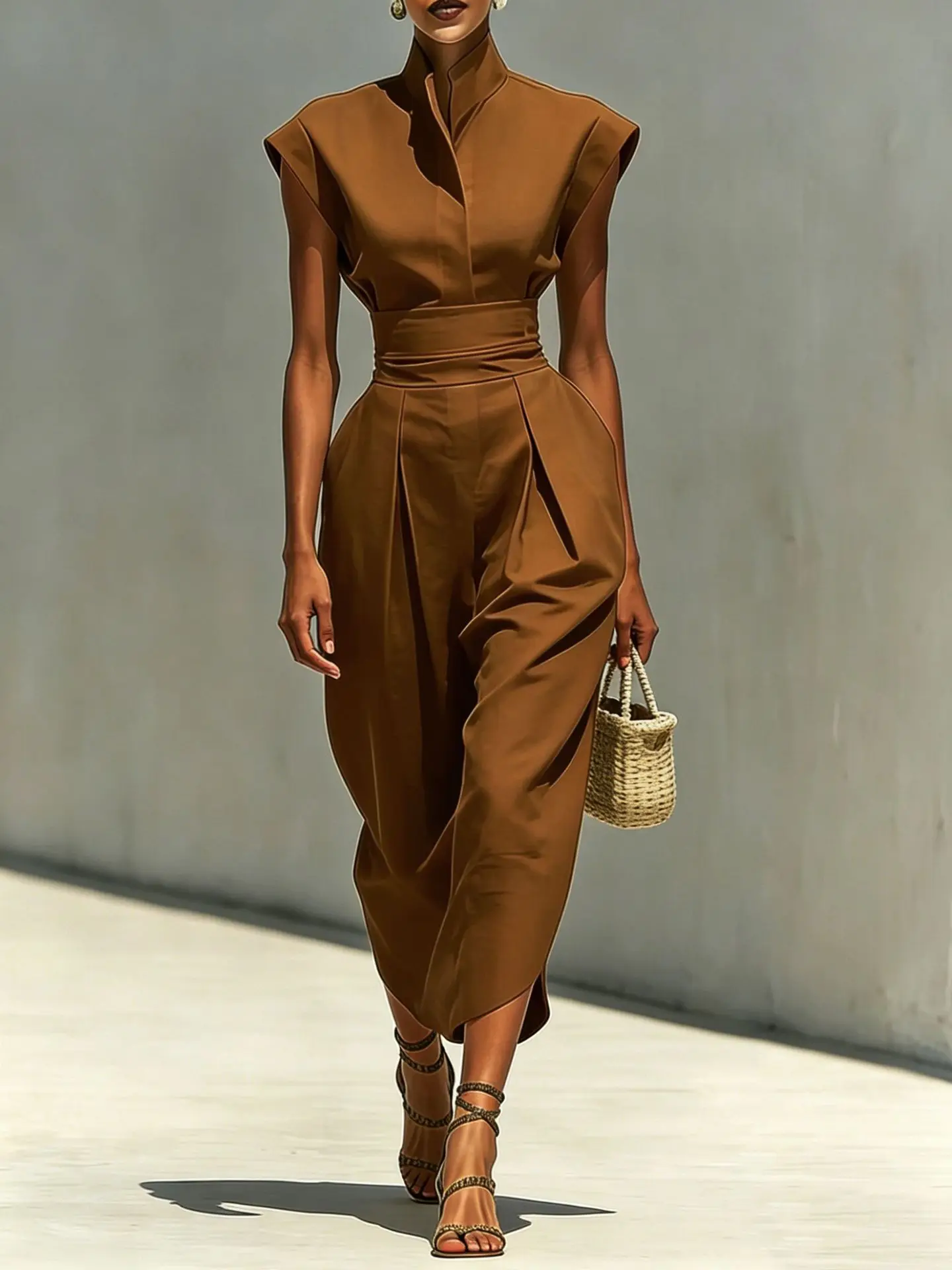 2026 European and American Style Women’s Clothing for Spring and Summer: New Arrivals Featuring High Waist, Half-Length Skirts,