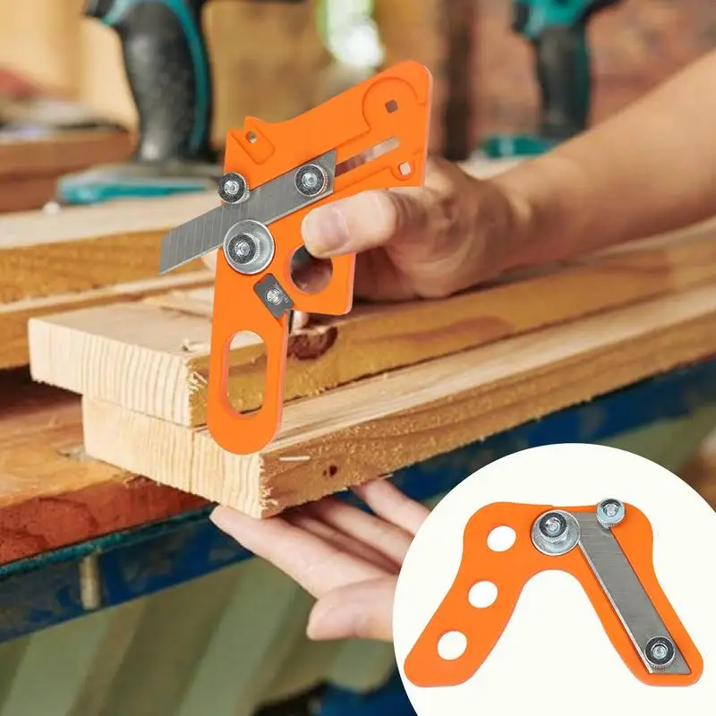 PVC คู่มือขอบแถบ Trimmer วีเนียร์เครื่องตัดขอบเครื่องมือไม้ Chamfer เครื่องบินไม้ Chamfering Fillet Scraper Chamfer Trimmer