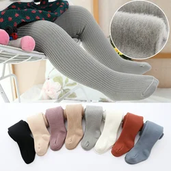 Baby Tights Solid Color children's pantyhose autumn winter thick warm tight cotton girls boy tight for kid clothing