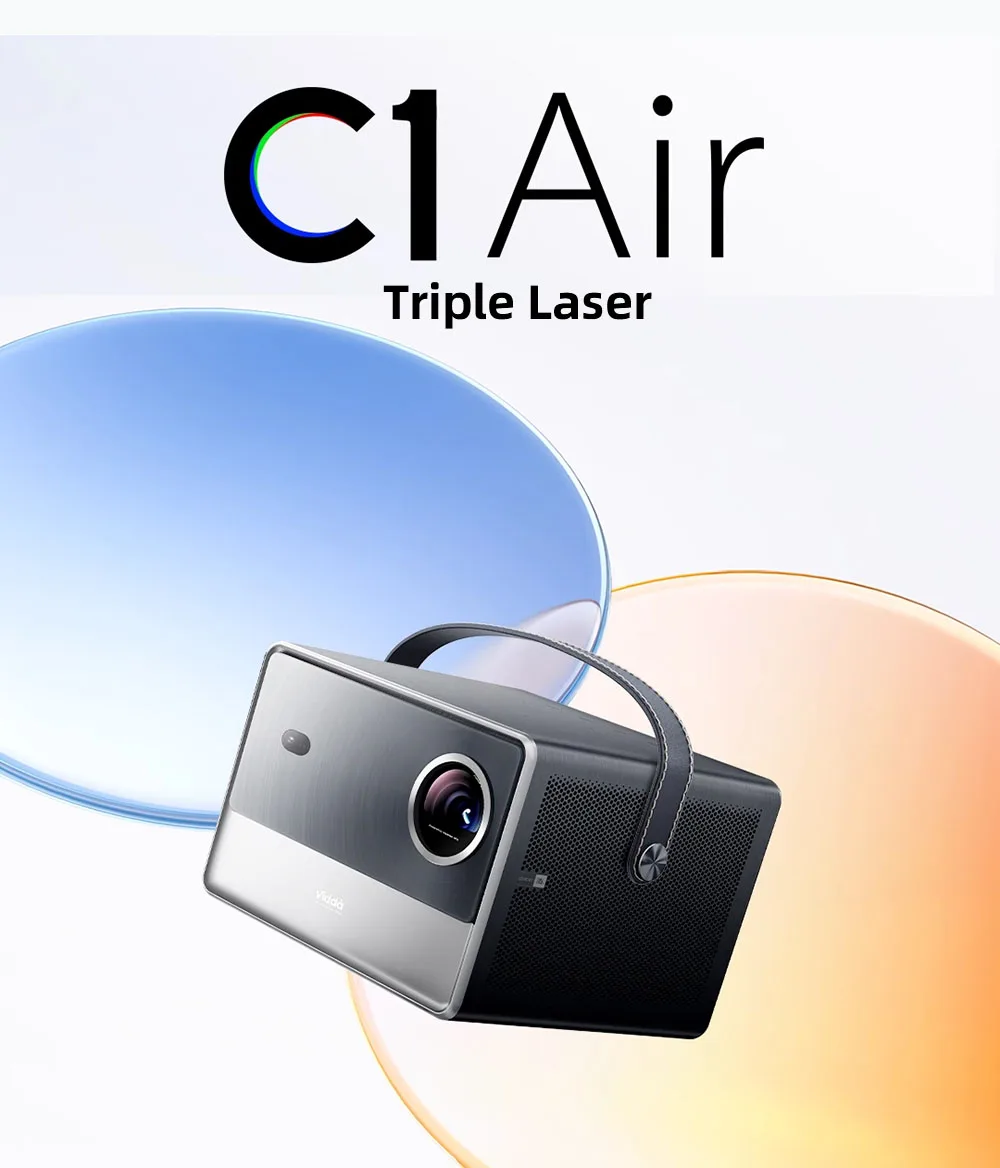 تنطبق على جهاز عرض Hisense C1 من العلامة التجارية العالمية، أجهزة عرض ألعاب الفيديو الذكية Native 4K Smart Full RGB Triple Laser Low Letenc #3