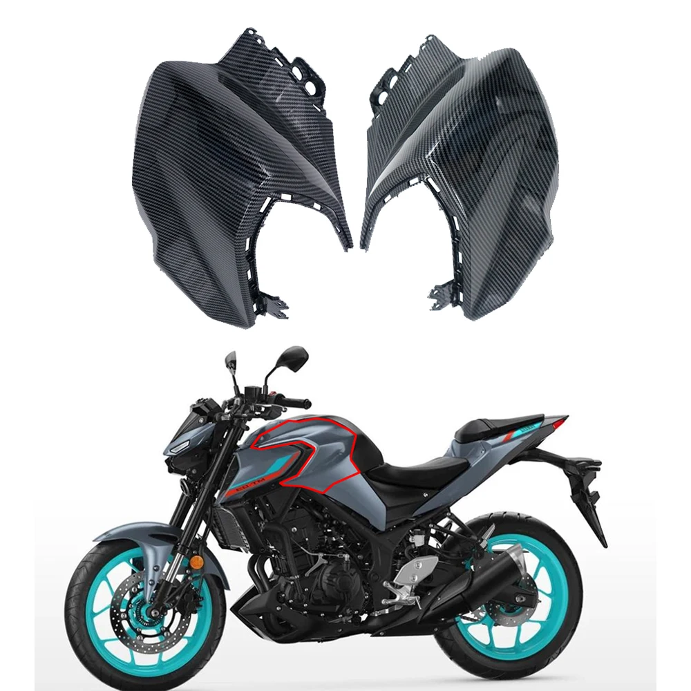 

Side Fuel Tank Fairing For YAMAHA MT-03 MT03 2021-2024 Motorcycle Body Cap Shell Unpainted Water Transfer Printing Accessories