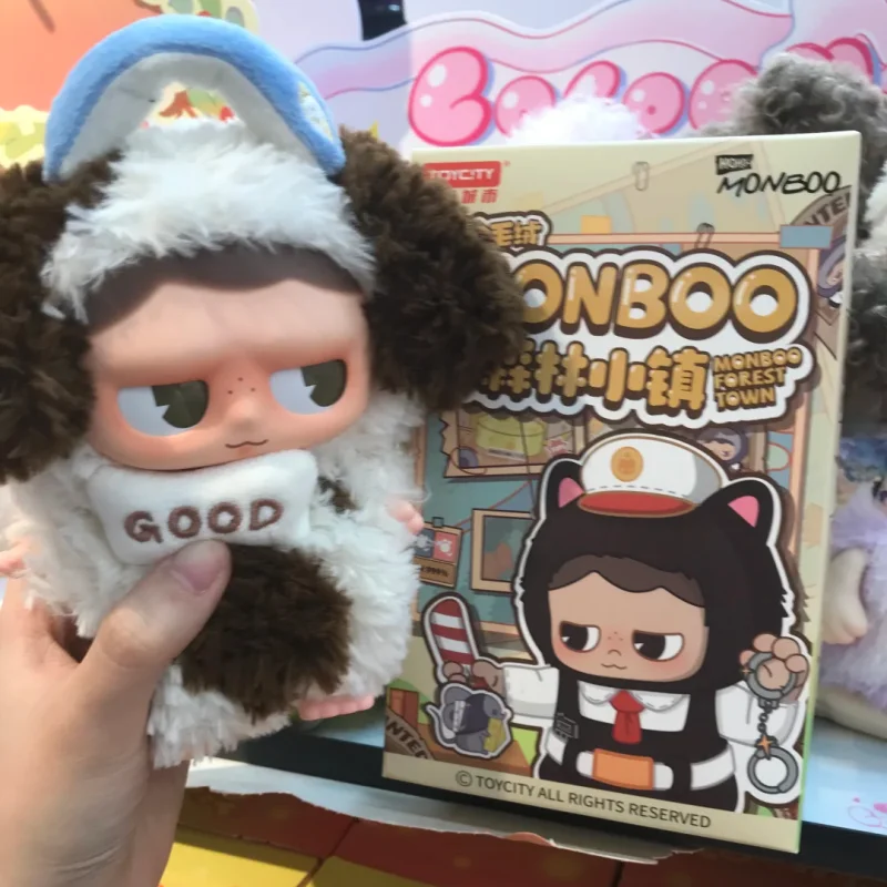 

Оригинальная серия Monboo Forest Town, слепая коробка, милая аниме-фигурка, кавайные куклы, трендовые игрушки, брелок, орнамент, загадочная коробка, подарок