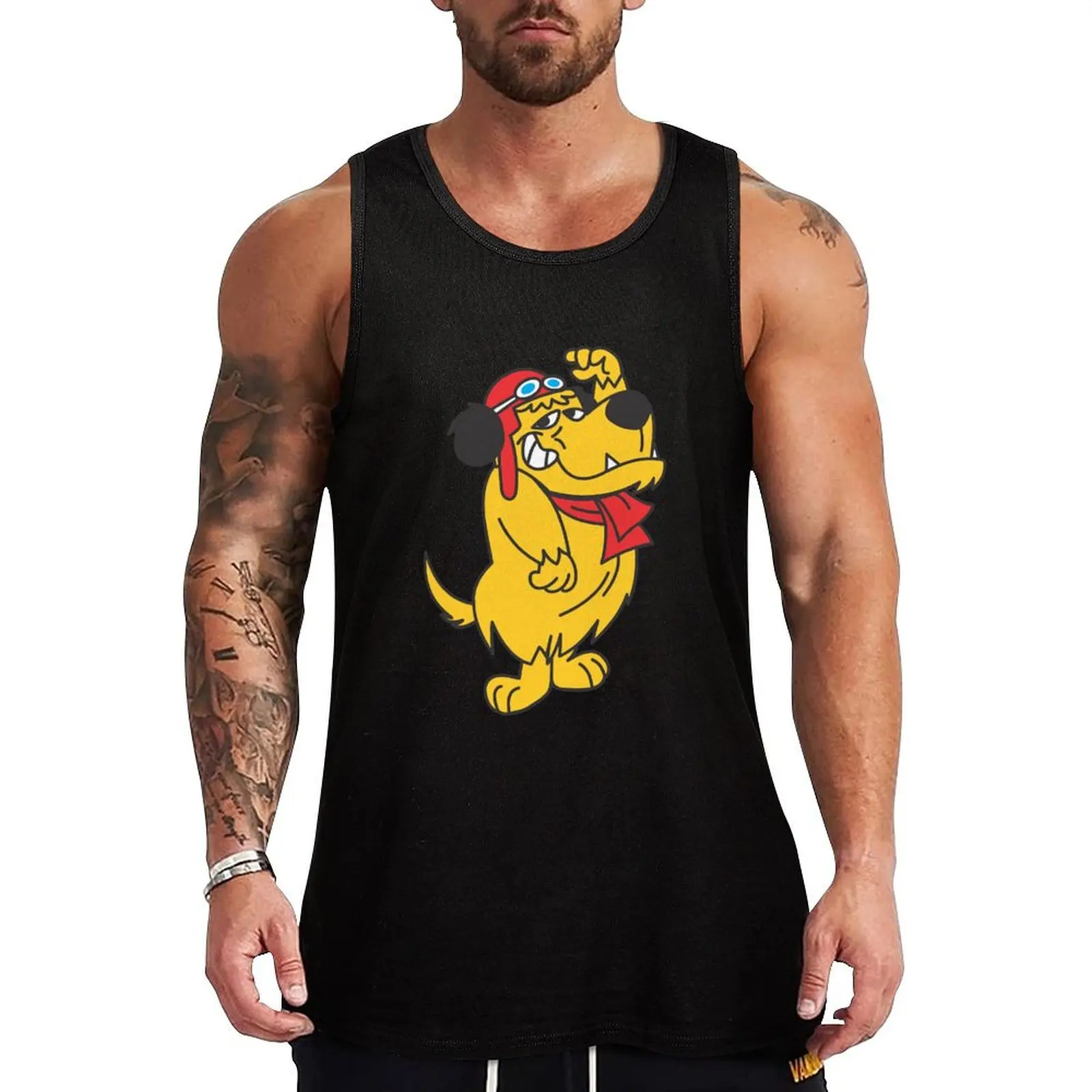 Mutley For Fans Tank Top Sports shirt man Man gym clothes Man sleeveless shirt