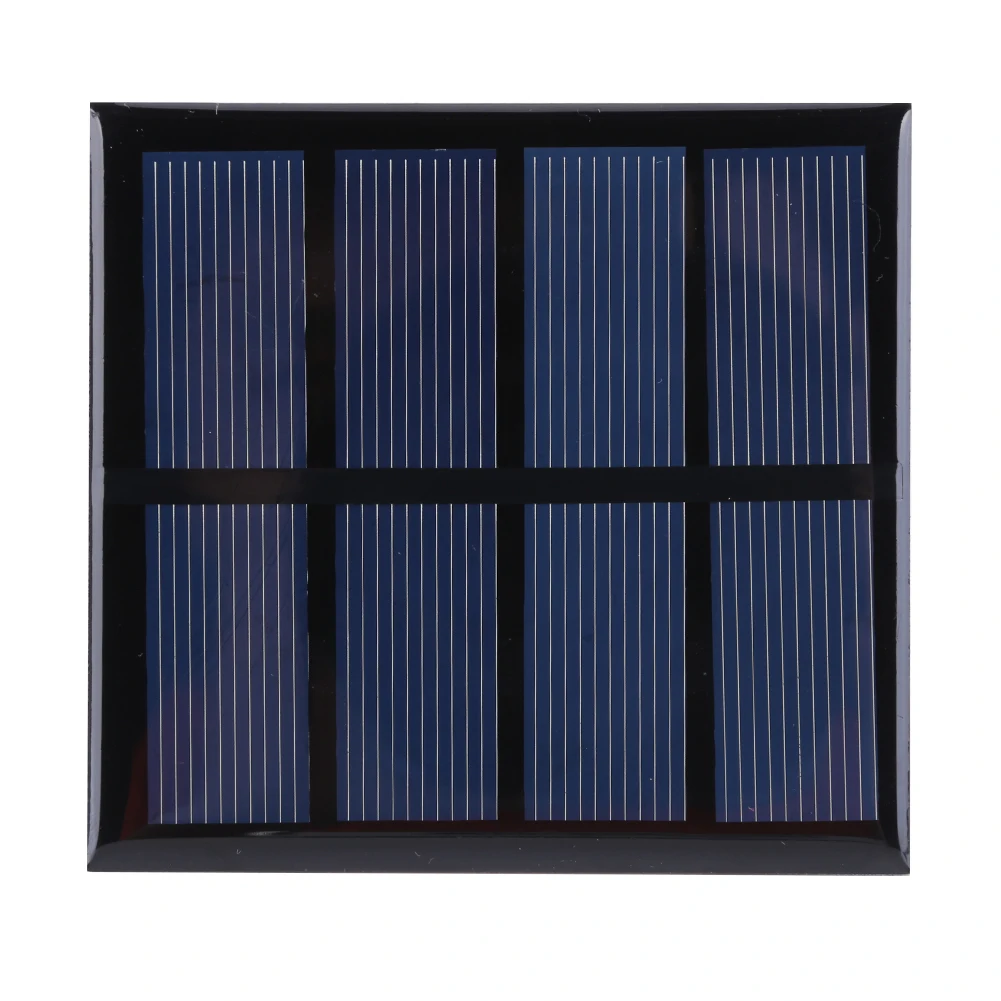 3W 2V Solarpanel-Ladegerät, polykristallines tragbares Solar-Batterieladegerät, leichte Hofbeleuchtung für 1,5V-2V-Batterien