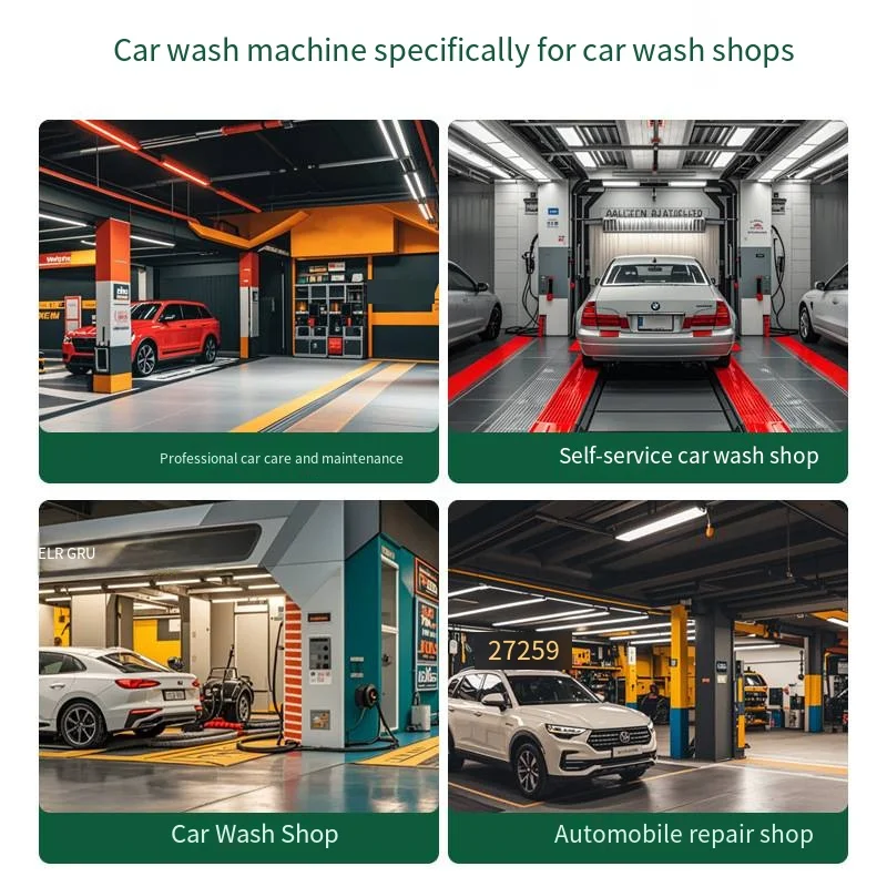 High-Pressure 120bar-500bar Wall-Mounted Automatic Electric Water Washer New Condition Cold Water Cleaning Machine
