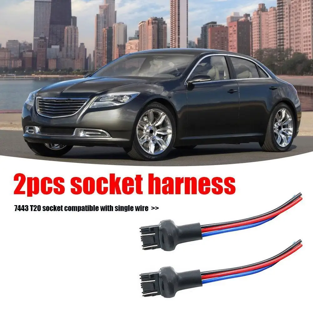 إشارة الانعطاف موصل ضوء الفرامل ، لمبة ليد كابل ، سلك سابق ذكر محول ، T20 الأسلاك ، مقبس الأسلاك 2