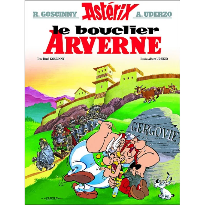 أستريكس المجلد 11 أستريكس The Arverna Shield Ren Goscinny Hachette Livre International 9782012101432 كتاب #1