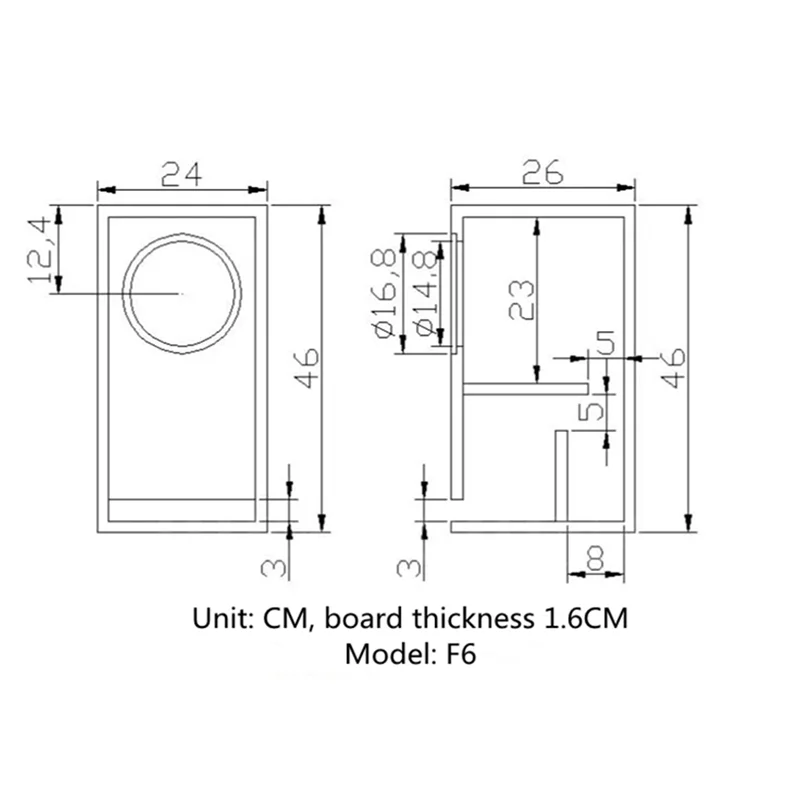 LS-03 LiiSong F6 6.5-inch Full Range HIFI Speaker Home DIY Speaker 40W – 80W /8ohm Unit  (1 Pair) view 5