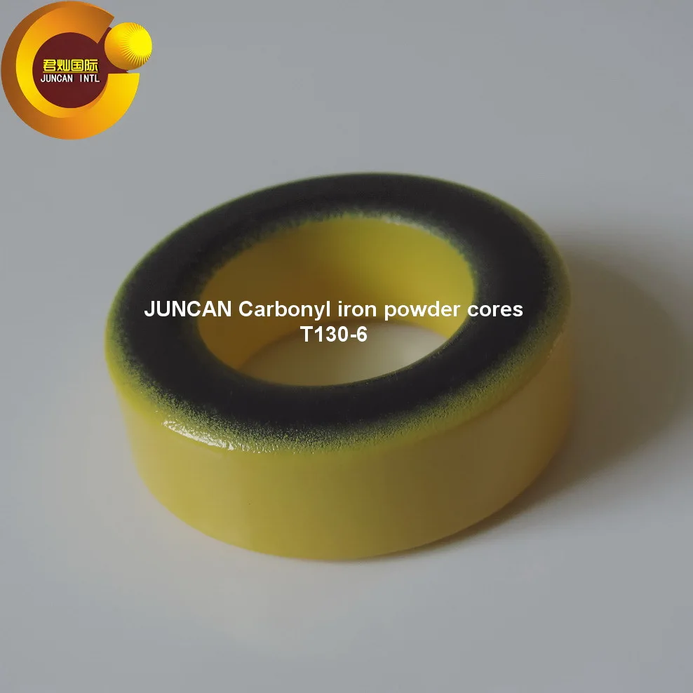 T130-6/ High Frequency RF Carbonyl Iron Powder Magnetic Cores