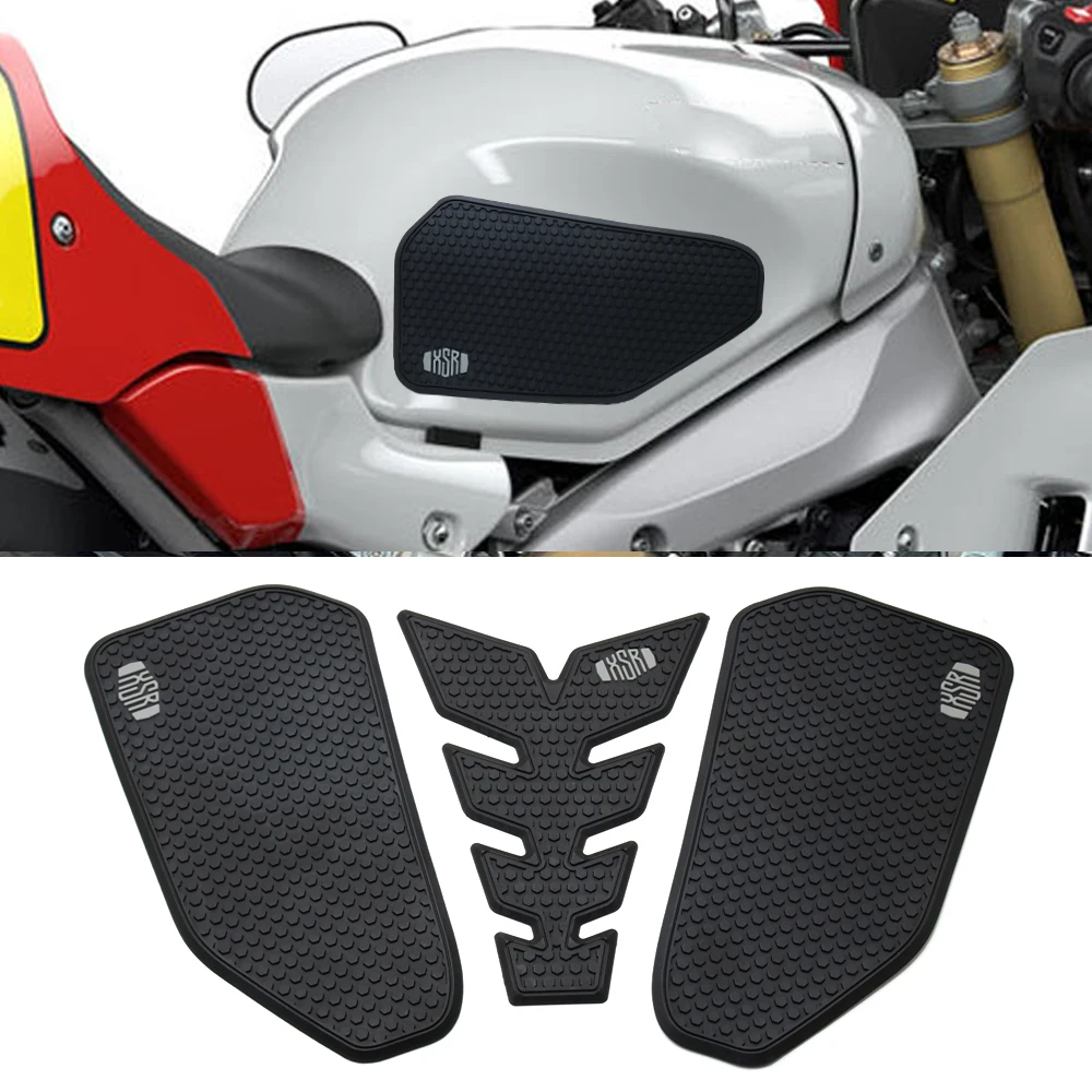 

Fit For Yamaha XSR900 GP XSR900GP 2024 Fit Side Fuel Tank pad Tank Pads Protector Stickers Knee Grip Traction Pad