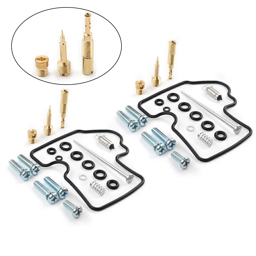 Carb Rebuild Kits Carburetor Repair Kit for Kawasaki KFX700 for v Force Easy to Carry Improve Performance Carb 6