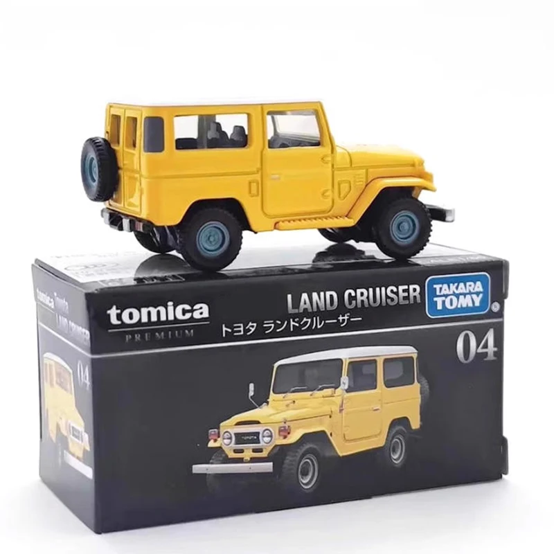 

Tomy 1/64 Premium Black Box TP04 LAND CRUISER SUV Alloy Off-Road Car Model Collection Display Ornament Toy Gift