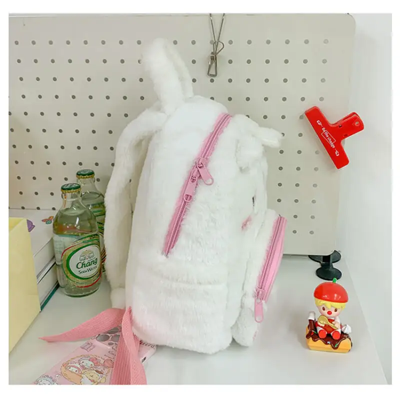 New Chiikawa Plush Backpack Kawaii Usagi Hachiware Large Capacity Backpack Ins Korean Cartoon Anime Friend Birthday Gift