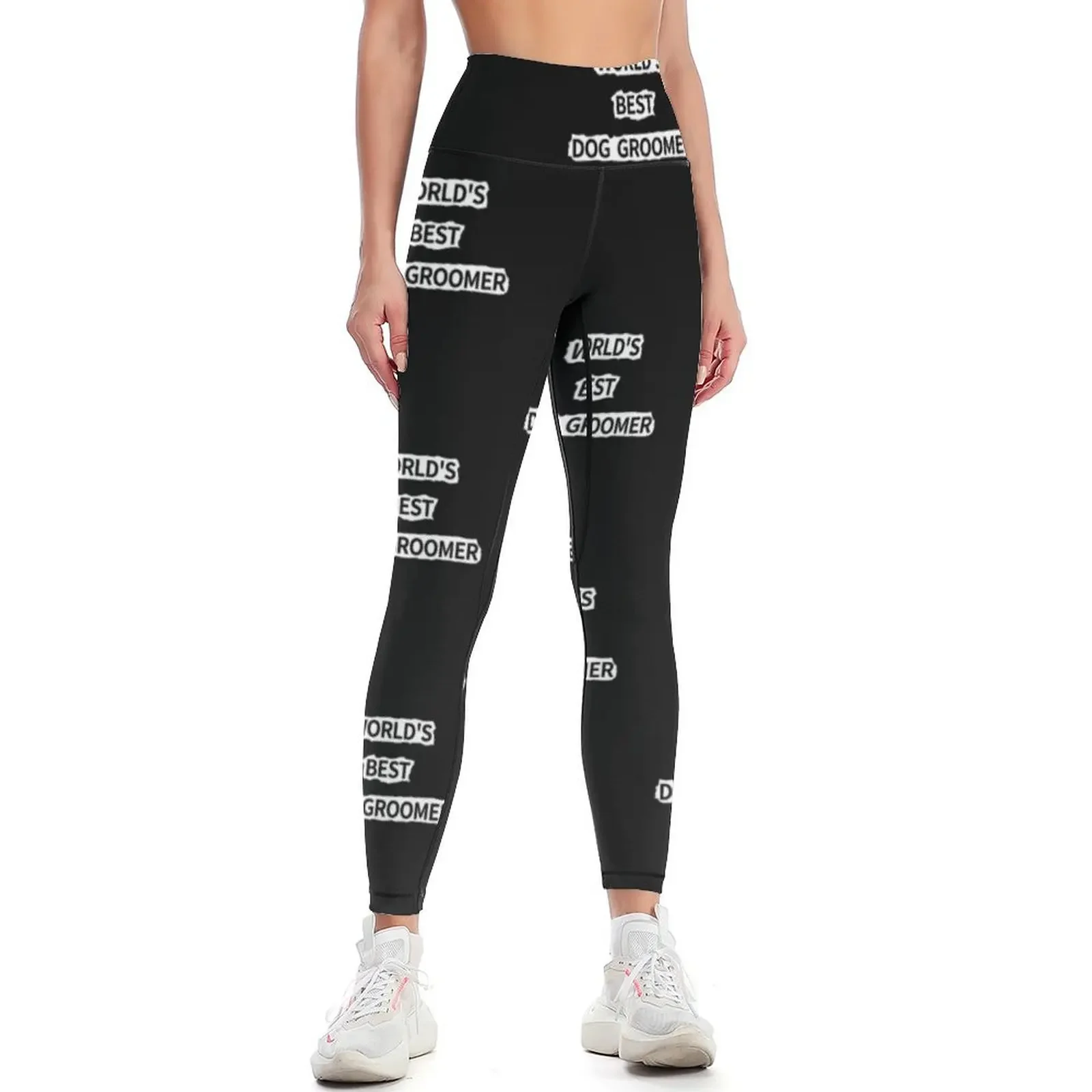 

Worlds best dog groomer Leggings workout shorts Fitness clothing Women's sports Fitness's gym clothes Womens Leggings