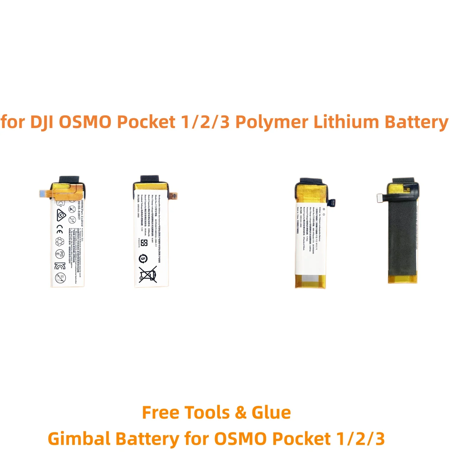 

Аккумулятор для DJI OSMO Pocket 1 2 3, портативной камеры-стабилизатора