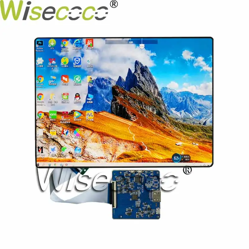 

8" AMOLED Display 2K DCI-P3 Color OLED 4:3 IPS Screen MIPI Driver Board Raspberry PI Wisecoco