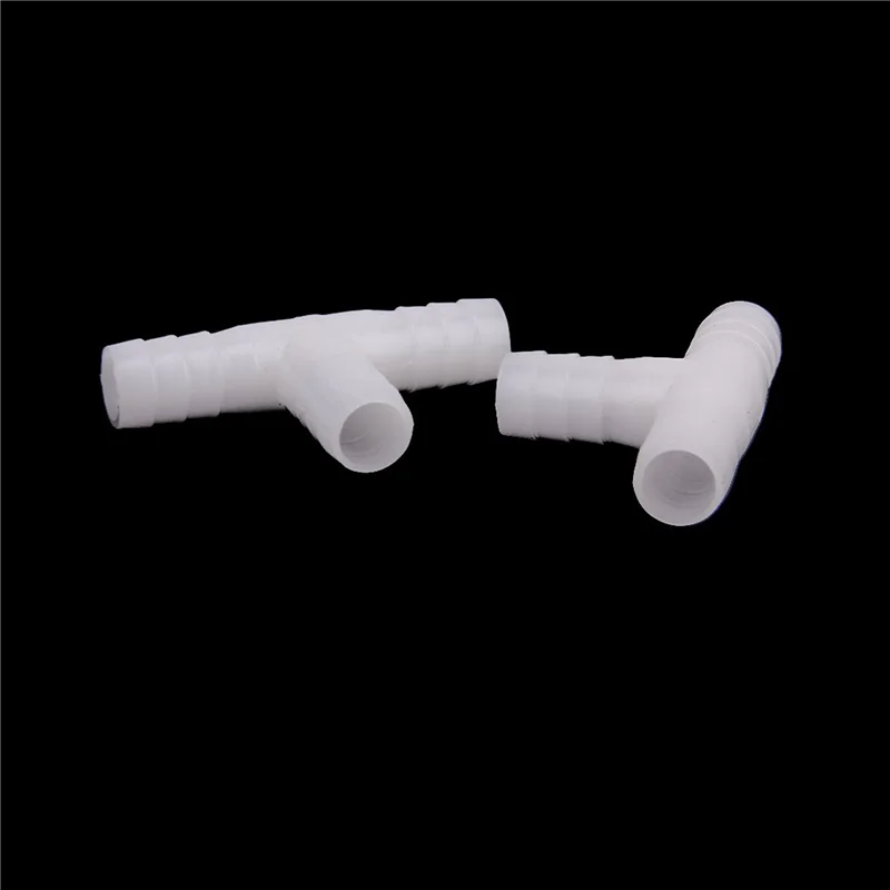 

FAST-6Pcs 12 мм пластиковый равный тройник, колючий фитинг, соединитель воздушного/водяного шланга